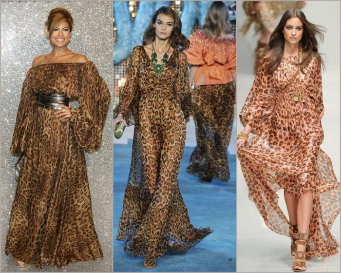 Модная одежда с леопардовым принтом 2013-2014 (ФОТО)