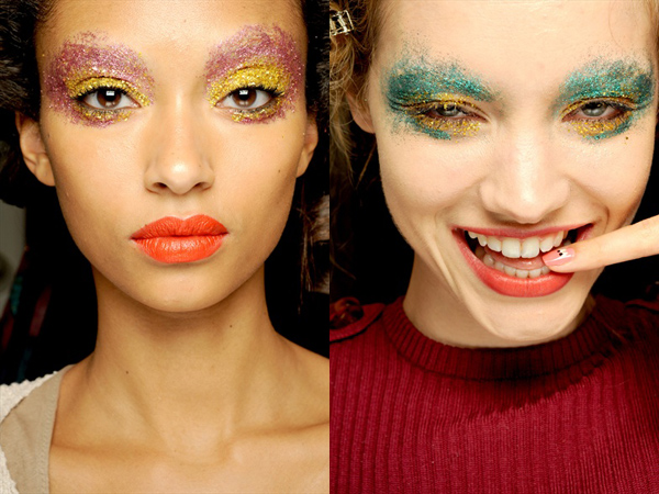 Новые способы нанесения теней или make-up в стиле Freak