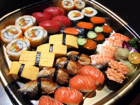 Как похудеть к Новому году на суши